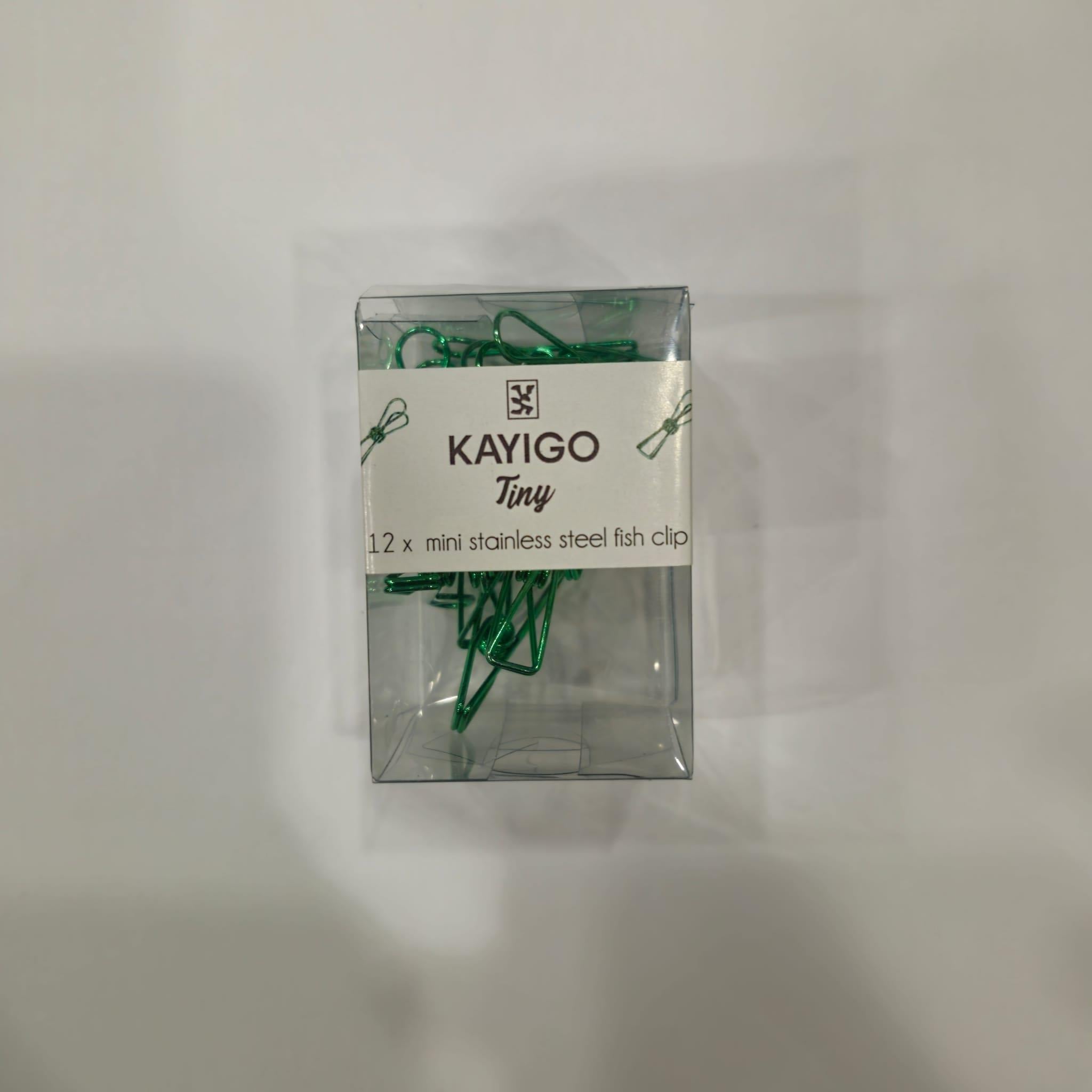 Kayigo Tiny Paslanmaz Çelik Mini Mandal Onikili Green