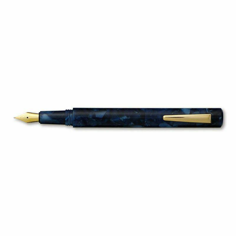 Hightide Penco Attache Marbled  Dolma Kalem Mermer Lacivert F Uç 