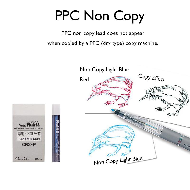 Pentel Multi Kalem Ucu 2 x 2.0mm  Green