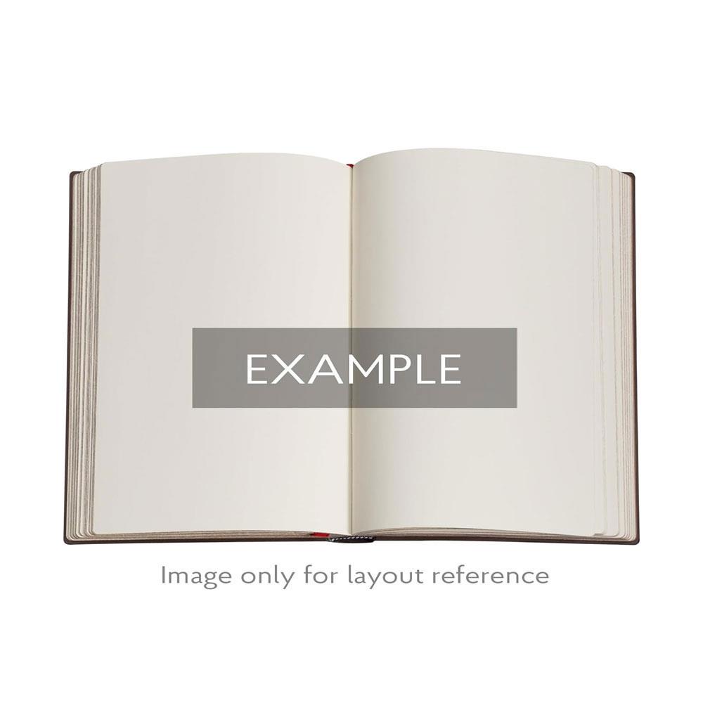 Paperblanks Rose Chronicles Yumuşak Kapak 13x18 100 gr 176 Sayfa Çizgisiz Defter FB9723-5