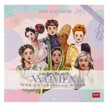 Legami 2025 Inspiring Women Wall Calendar Duvar Takvimi