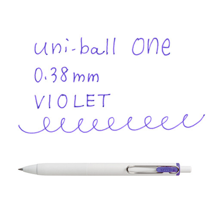 Uni-ball One Jel Kalem 0.38 mm Violet
