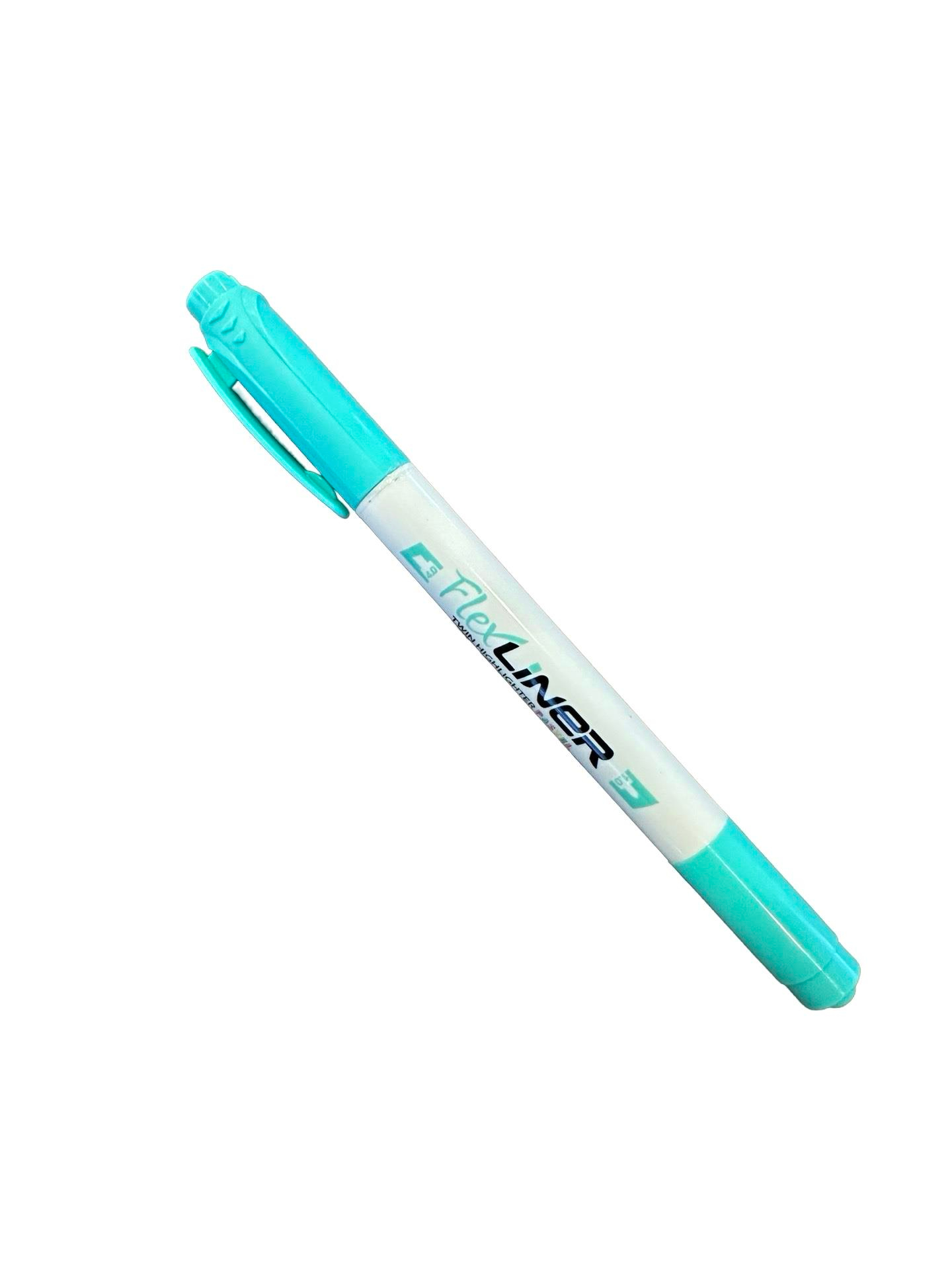 Flex Office Flex Liner FO-HL016 Çift Taraflı Fosforlu Kalem Pastel Turquoise
