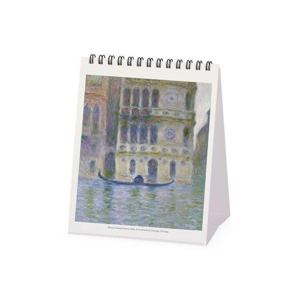 Legami Masaüstü Takvim / Planlayıcı 27,2x10,2 cm 2025 Claude Monet