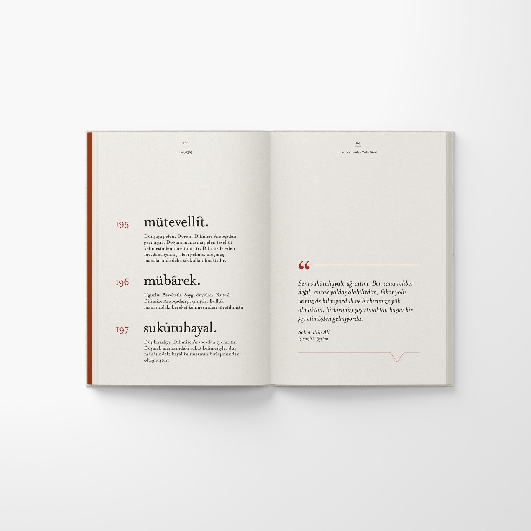 Lûgat365 Bazı Kelimeler Çok Güzel Ciltli Kitap