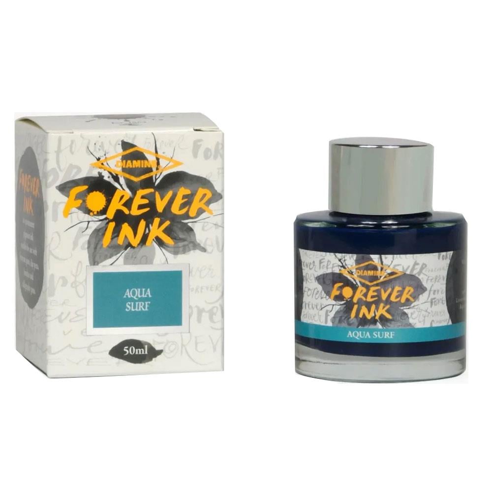 Diamine Forever Permanent & Waterproof Pigment Şişe Mürekkep 50ml Aqua Surf