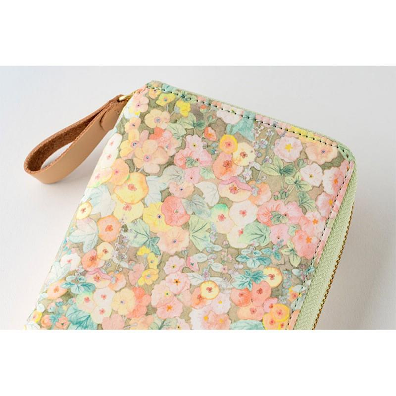 Hobonichi Techo Weeks Cover | Liberty Fabrics: Hollyhocks 