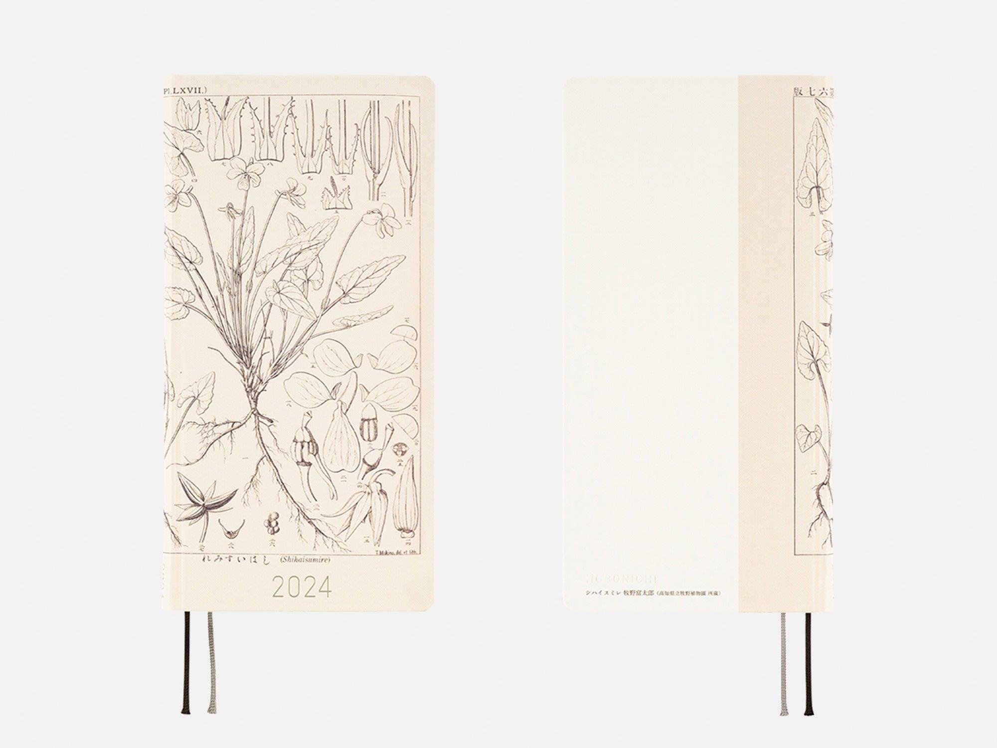 Hobonichi Weeks Japanese Version 2024 Jan. Start Tomitaro Makini Shihai Summer