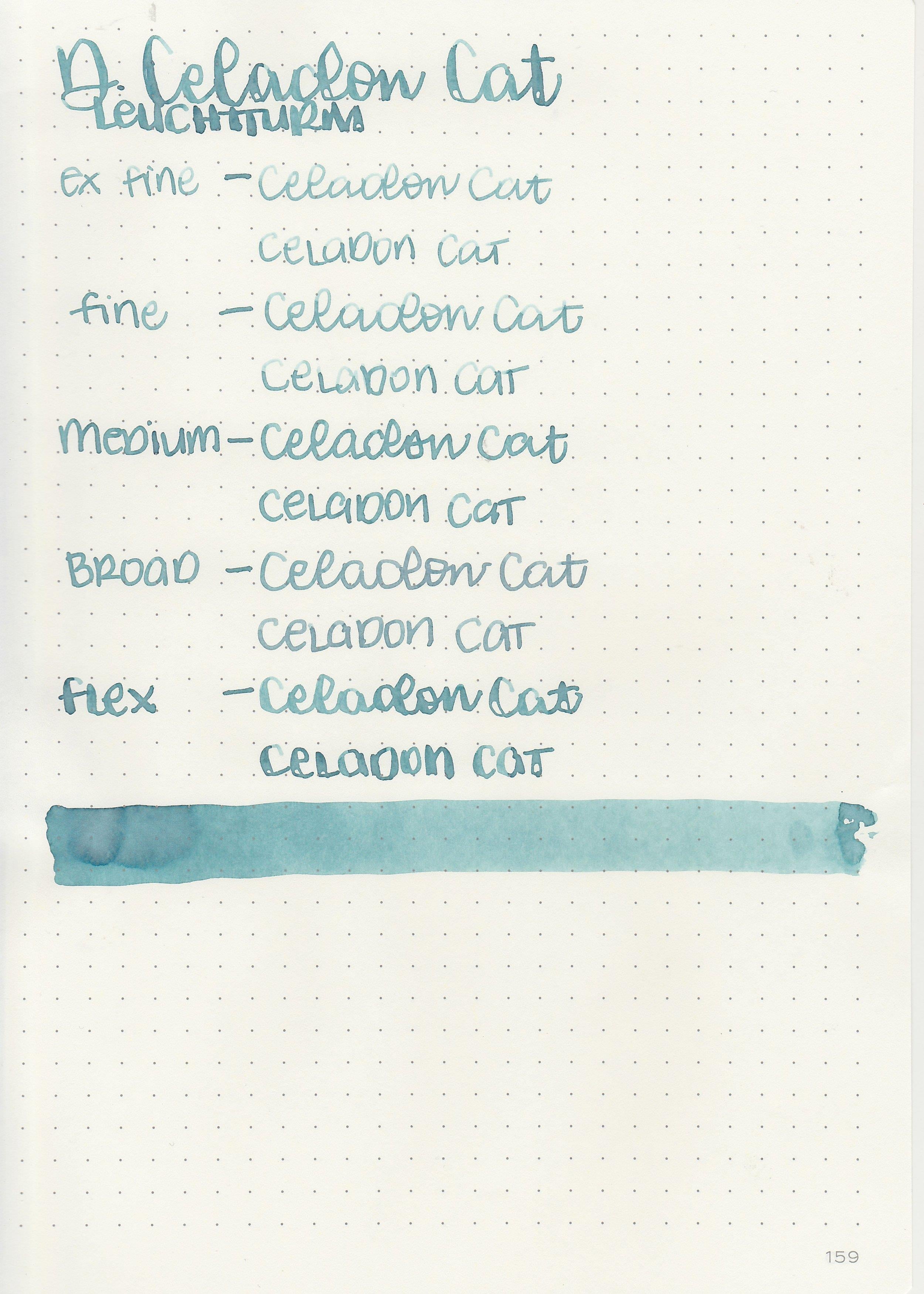 Diamine 30 ml Şişe Mürekkep Celadon Cat Reddit Special 2022