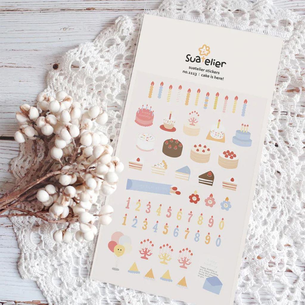 Suatelier Deco Sticker Cake is here!