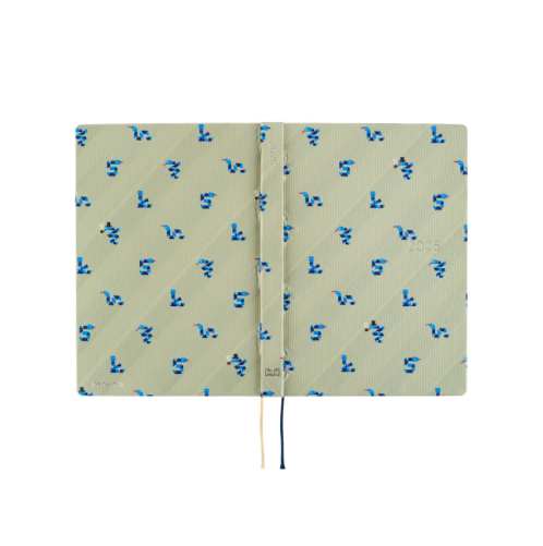Hobonichi Hon A5 2025 Japanese Version Bow & Tie: Snake Toy Ajanda/Planner