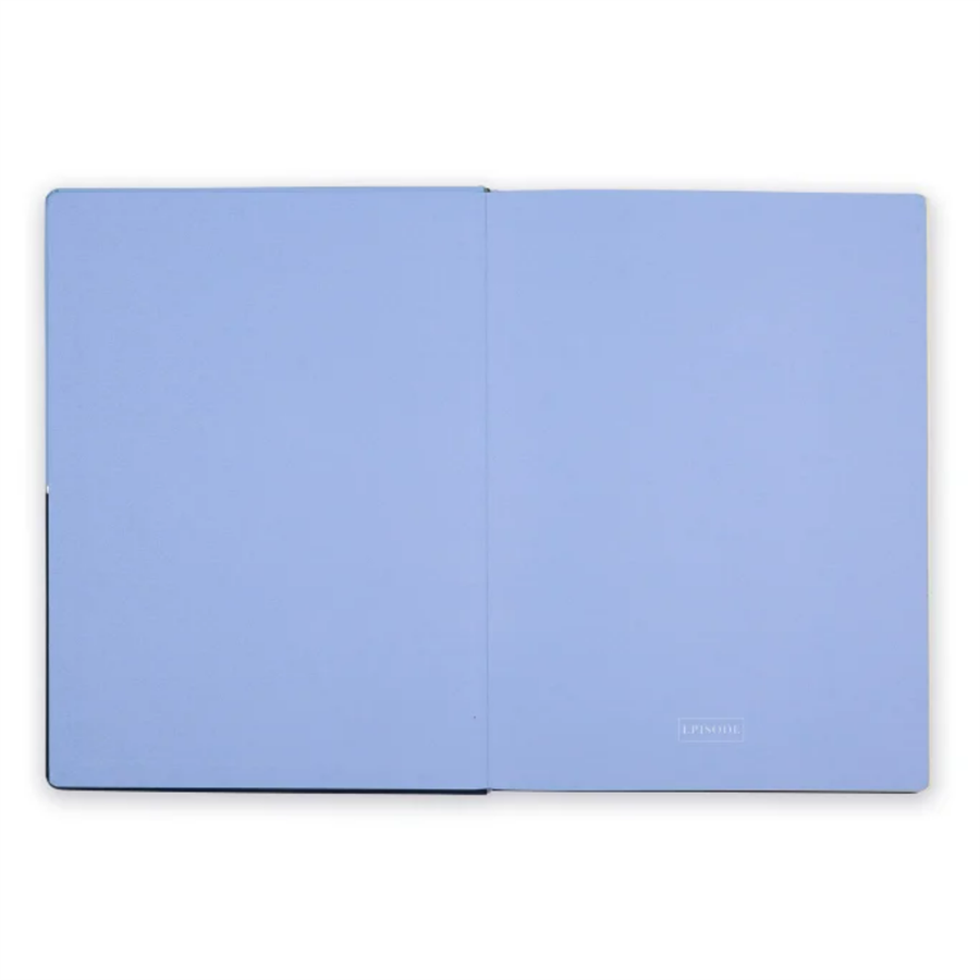Episode Colourblock Duo Periwinkle Midnight XL Sert Kapak Defter