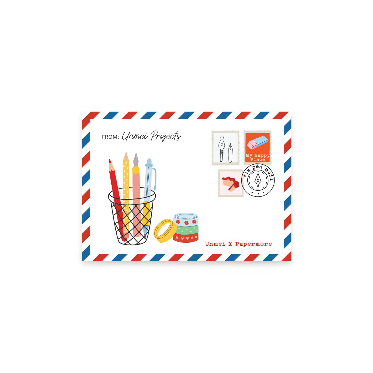 Unmei Projects Stationery Kartpostal
