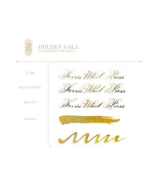 Ferris Wheel Press Golden Gala Kaligrafi Şişe Mürekkep - 28 ml