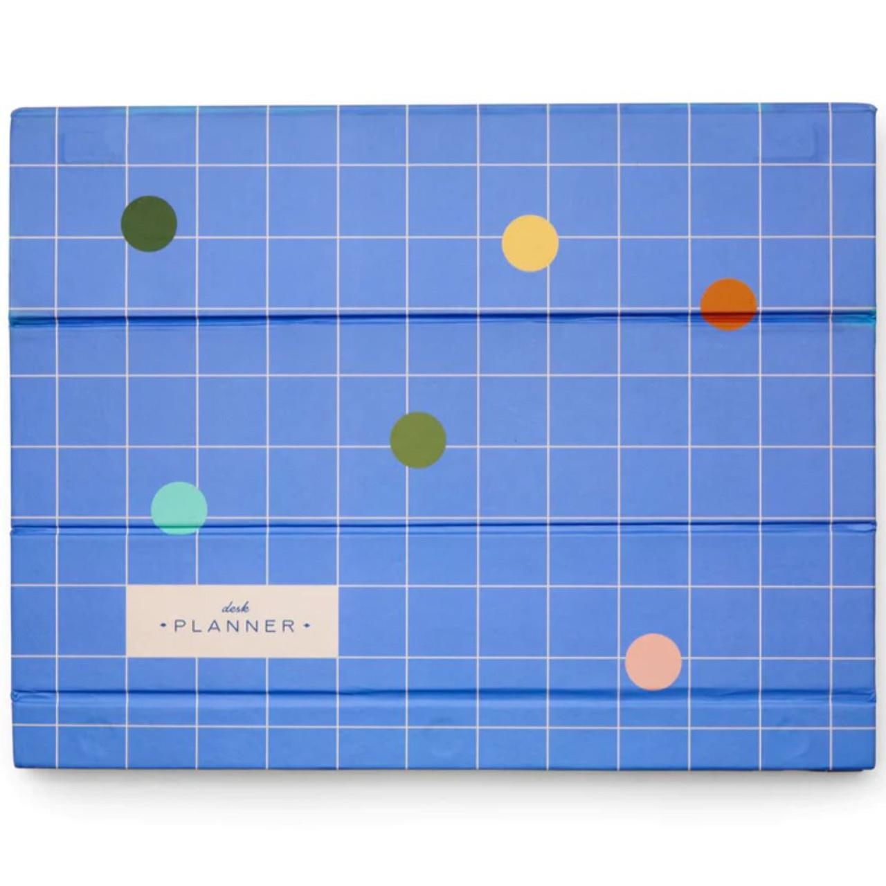 Kikkerland Inkerie Retro-Design Weekly Desk Planner Haftalık Planlama Seti