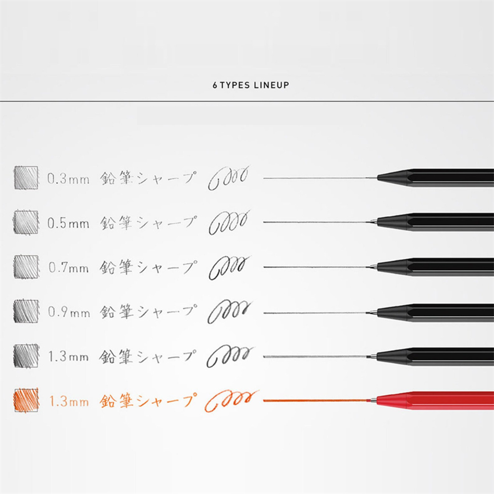 Kokuyo Mechanical Pencil Enpitsu Sharp 1.3mm Black