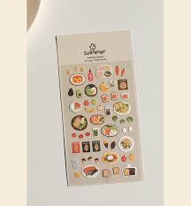 Suatelier Deco Sticker Food Trip #5