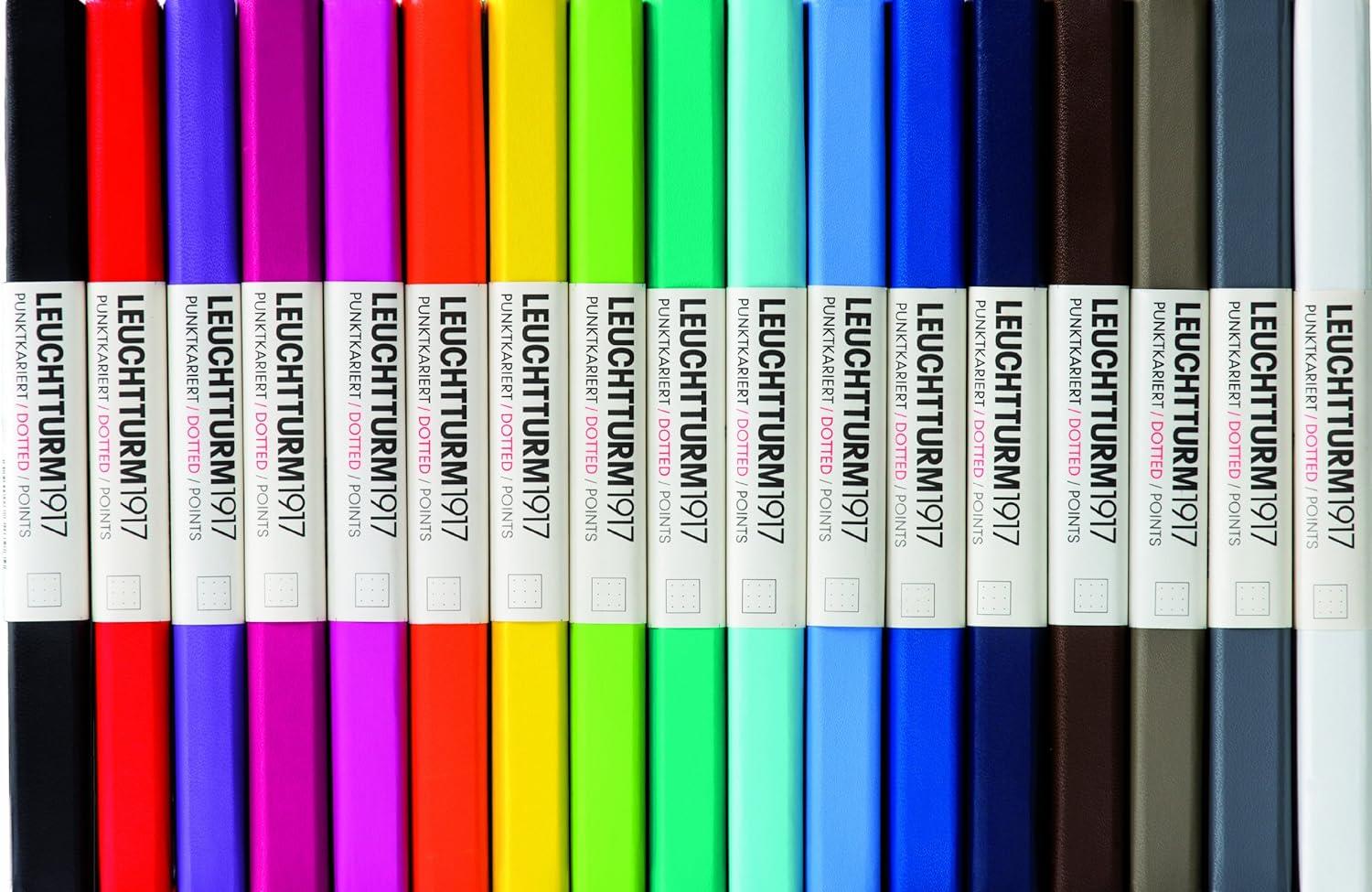 Leuchtturm1917 Sert Kapak A7 Çizgili Defter Lime 343560