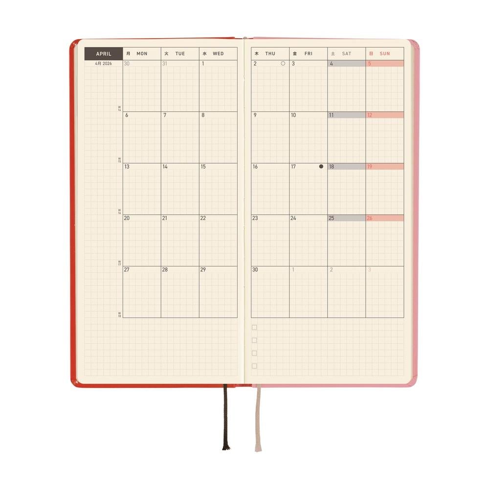 Hobonichi Techo Weeks - English - Tolight: A Bright Year - 2026 Jan Start