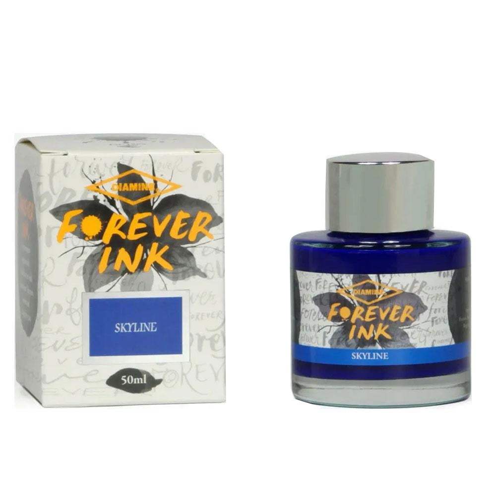 Diamine Forever Permanent & Waterproof Pigment Şişe Mürekkep 50ml Sky Line