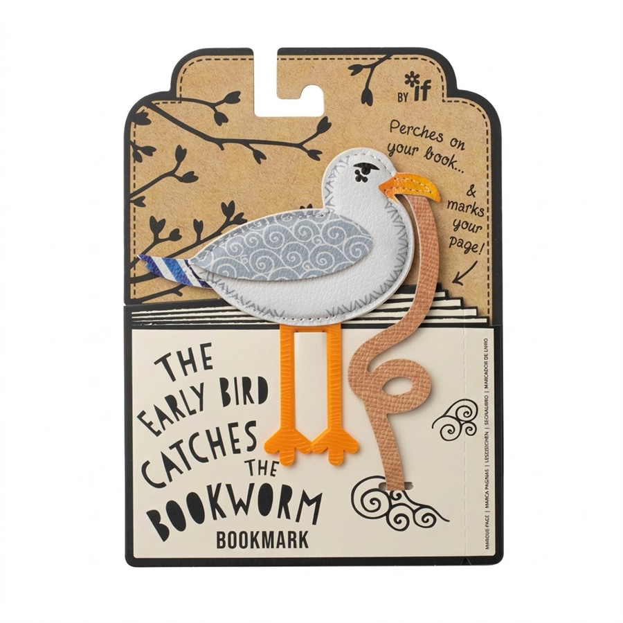 IF The Early Bird Kitap Ayracı Seagull 16606