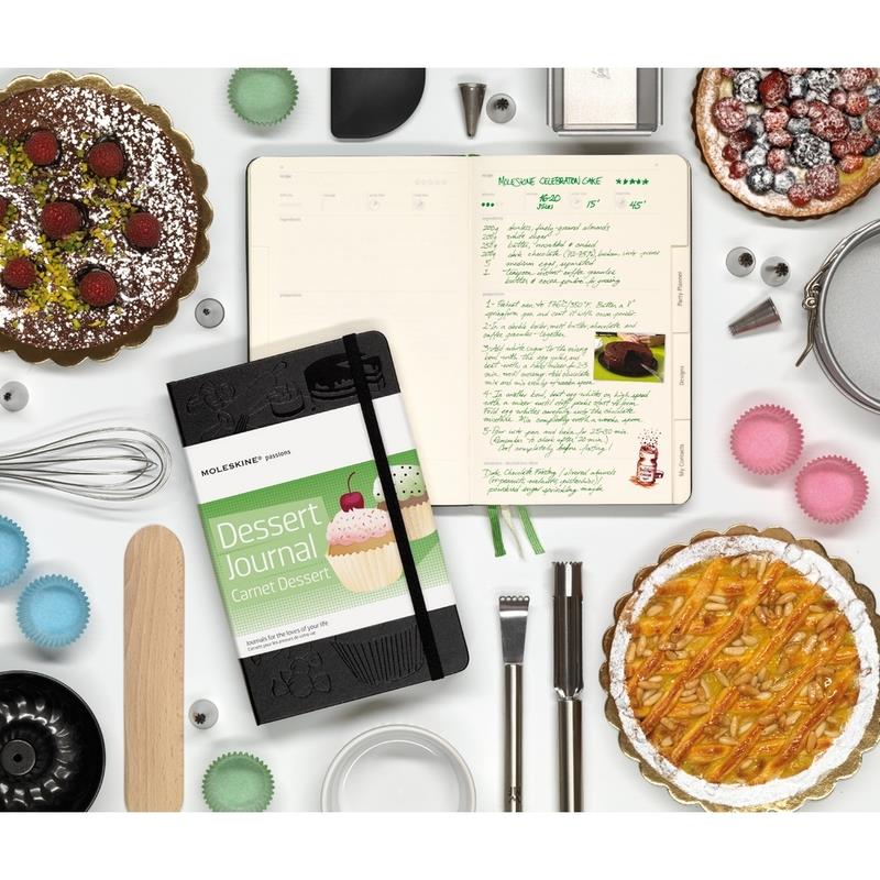 Moleskine Passions Dessert Journal (Passion Book Series) Özel Tatlı Defteri