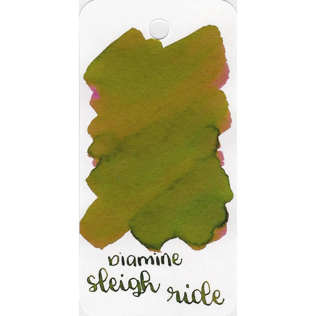Diamine Inkvent Black Edition Collection Şişe Mürekkep 50ml Sleigh Ride