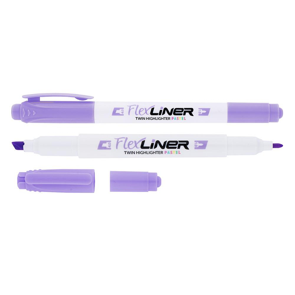 Flex Office Flex Liner FO-HL016 Çift Taraflı Fosforlu Kalem Pastel Magenta