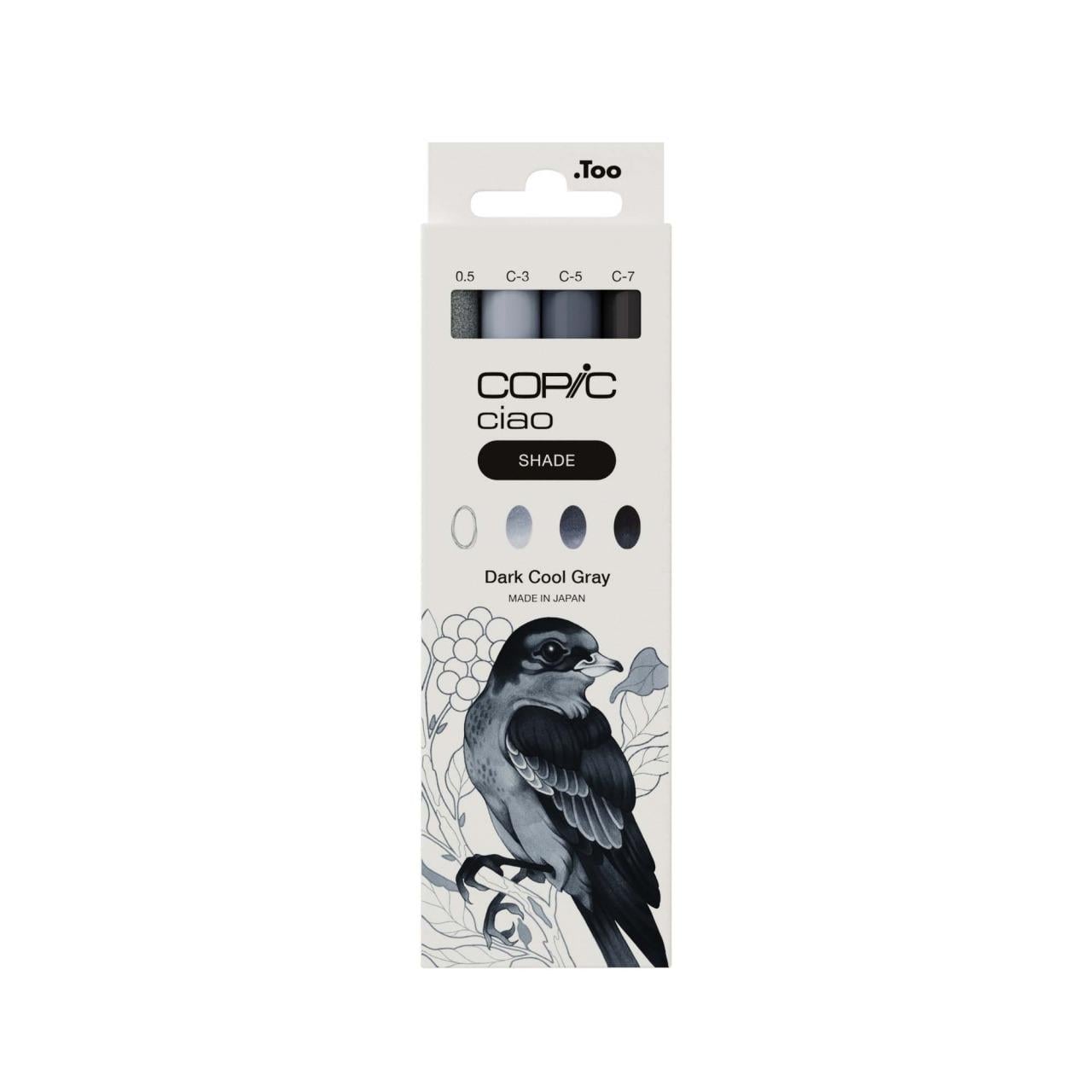 Copic Ciao 4lü Shade Set - Dark Cool Grey