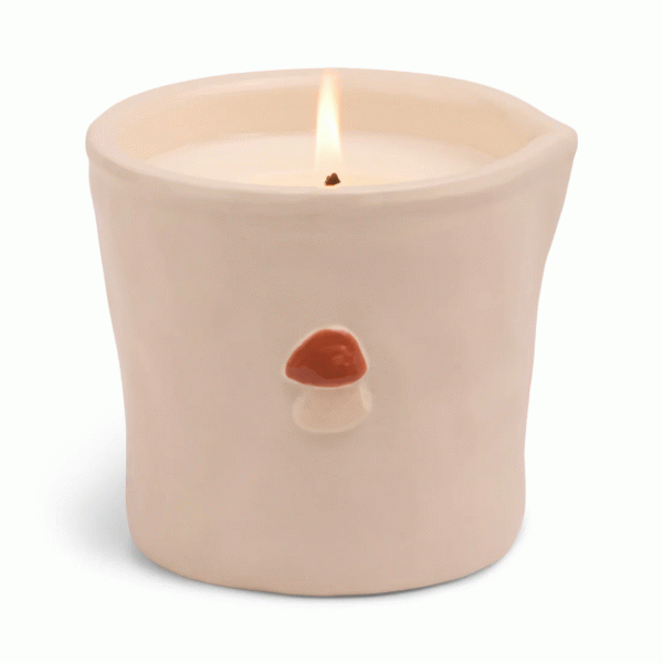 Paddywax Bistro Range Seramik Candle - Mushroom 226 gr. Mum