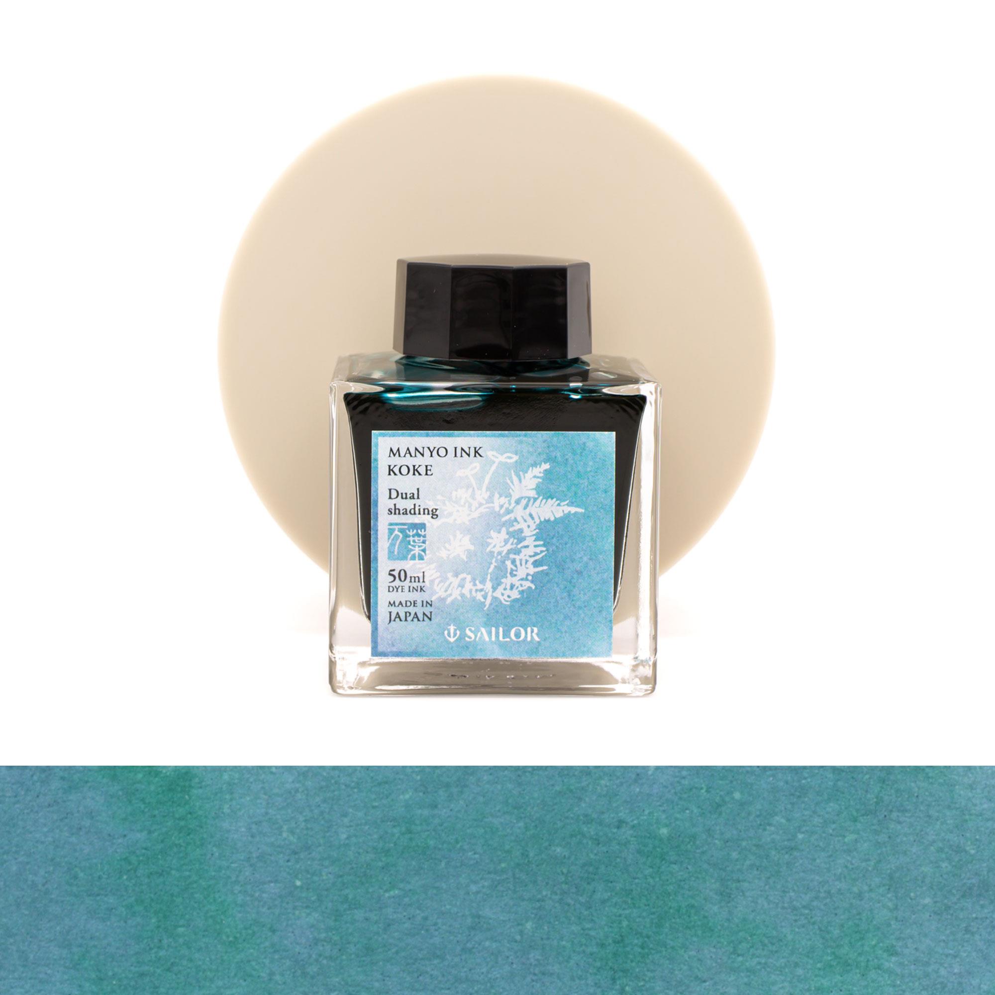 Sailor Manyo Dual Shading Koke Ink 50 ml