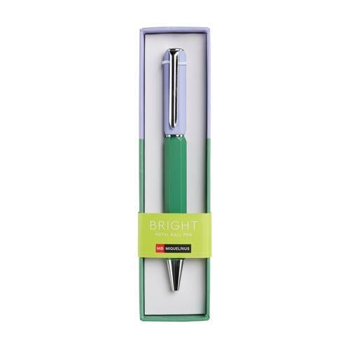 Miquelrius Metal Verde Malva Green Özel Kutusunda  0.7 mm Tükenmez Kalem