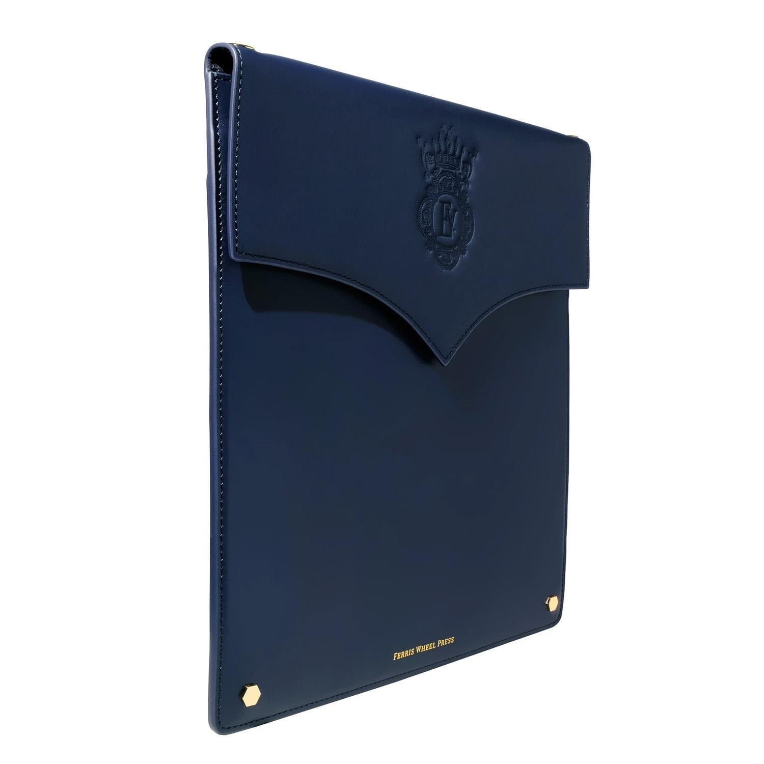 Ferris Wheel Press The Pendant Folio Deri Çanta Navy
