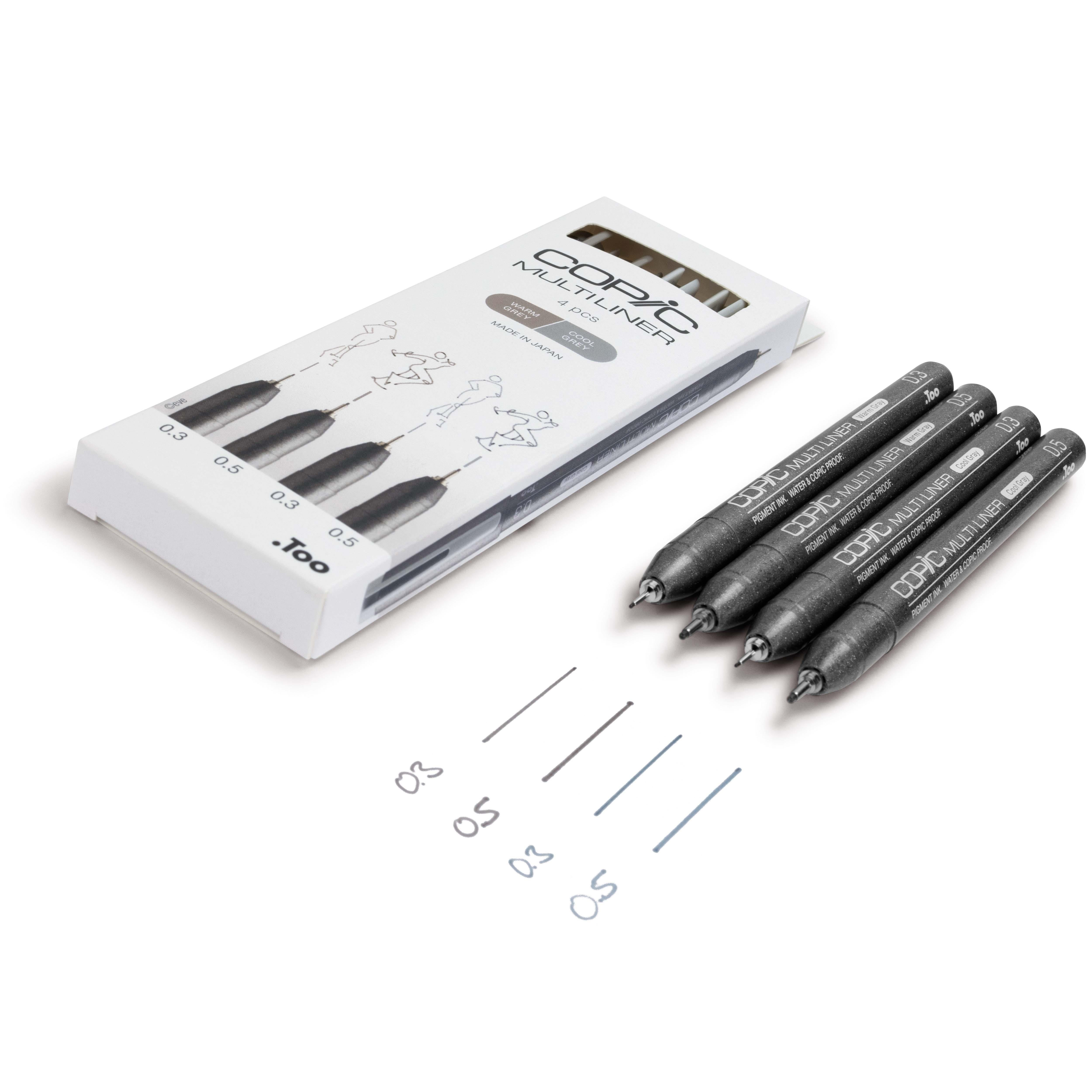 Copic Multiliner Classic Color 4'lü Set