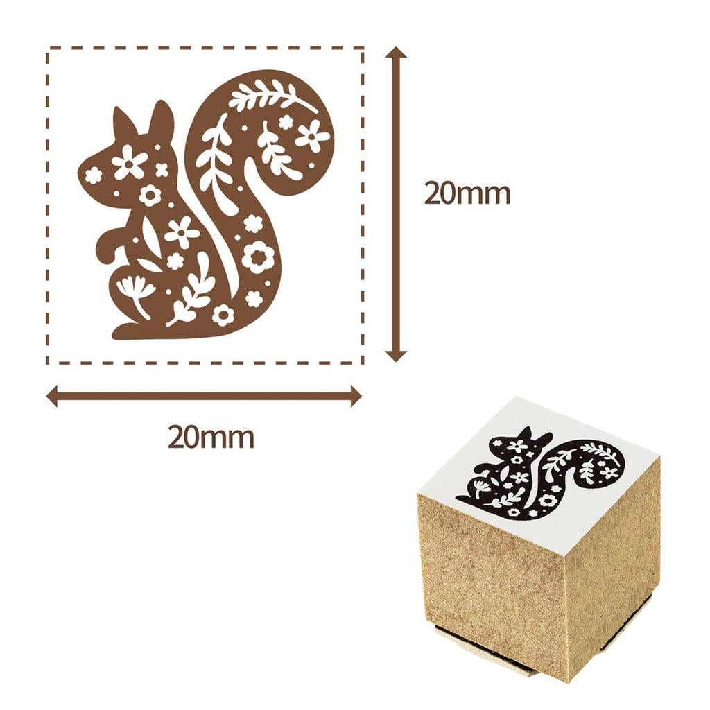 Syachihata Craft stamp, Western pattern, Vol.2 20 x 20mm 022