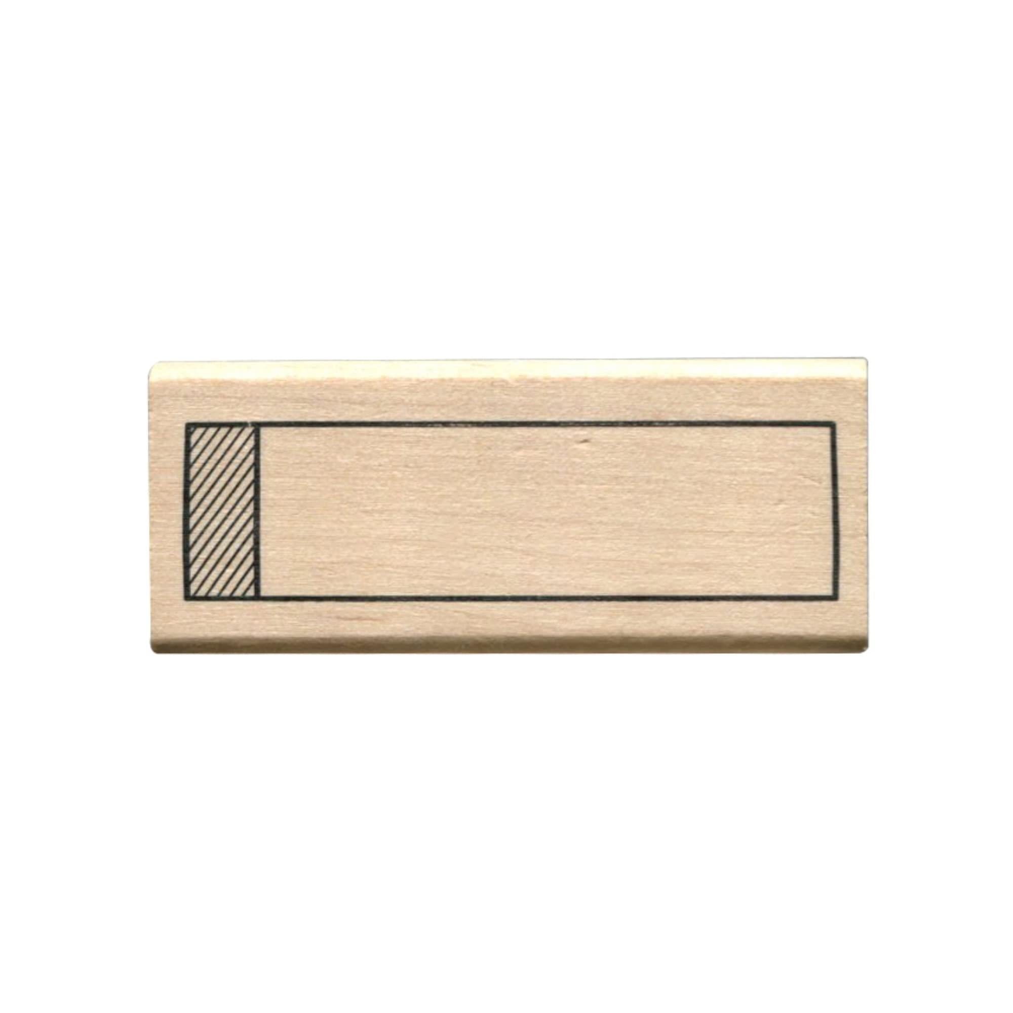 Kodomo no Kao # Notebook Hanko Part Sticky Notes 0400-009 Ahşap Damga