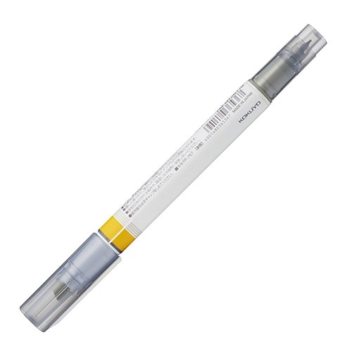 Kokuyo Mark+ Çift Taraflı ( Fosforlu ve Fineliner) Kalem Yellow/Yellow