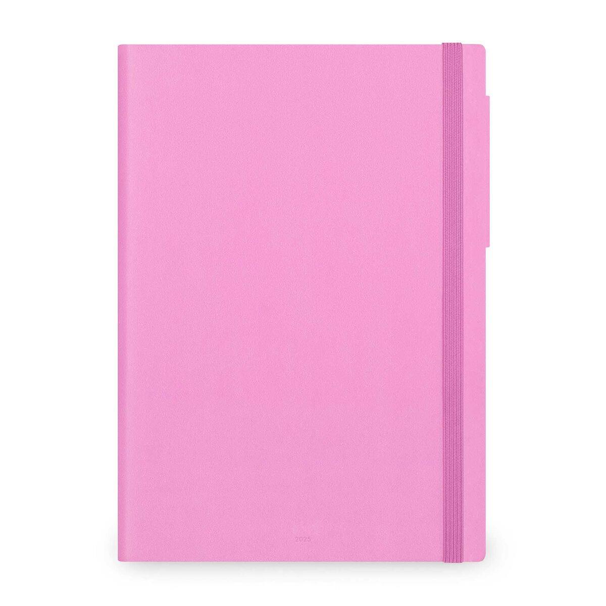 Legami Maxi Size Agenda/Planner Dec. 2024- Dec. 2025 12 Months Günlük Ajanda Bubblegum