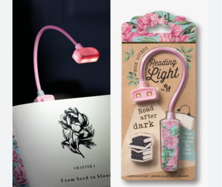 IF Book Lover's Reading Light Kitap Okuma Lambası - Çiçek