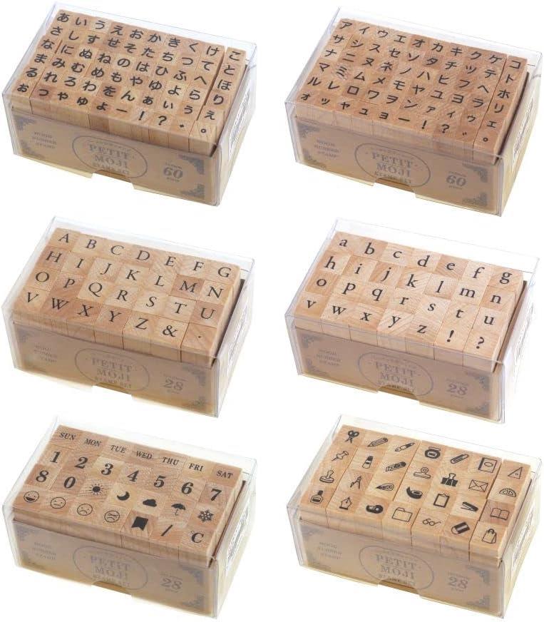 Kodomo No Kao Petit Moji Stamp Set  28'li Damga Seti Stationery