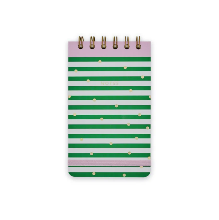Episode Stripe Verdant Lines  Spiralli Küçük Not Defteri