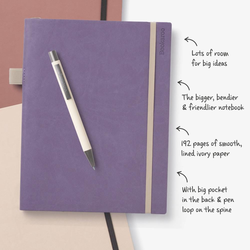 IF Bookaroo Bigger Things Notebook Journal Çizgili Defter - Black
