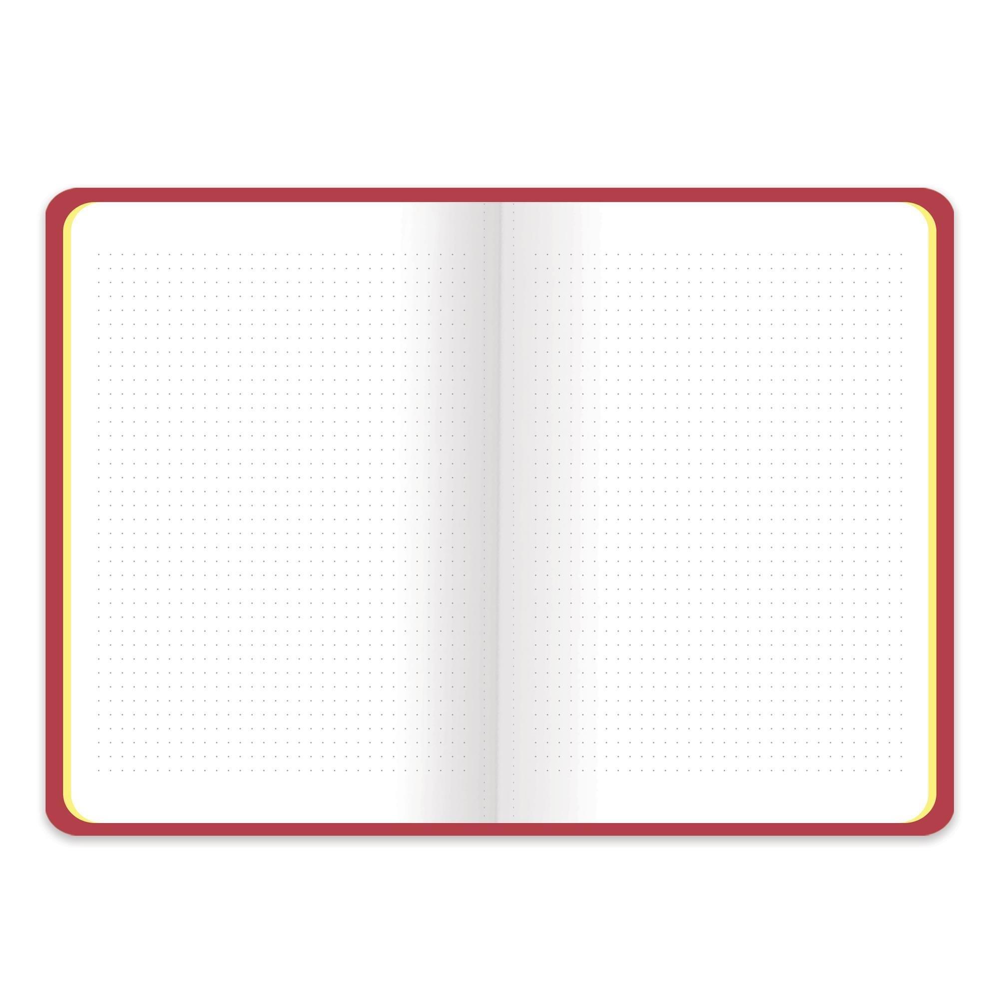Keskin Color Bullet Journal 16x21.5 cm Noktalı Defter- Kırmızı