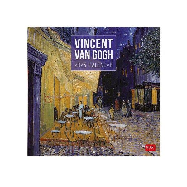 Legami 2025 Van GoghWall Calendar 30 x 29 cm Duvar Takvimi
