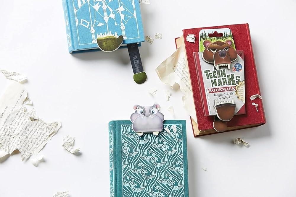 İf TeethMarks Bookmarks  Kitap Ayracı Wolf Kurt