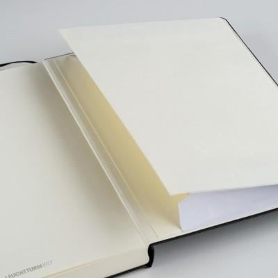 Leuchttrum 1917 Medium(A5) Sert Kapak, 251 Numaralandırılmış Noktalı Sayfa Defter Navy 342925