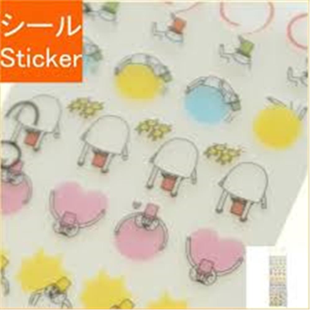 Midori sticker date, uncle pattern