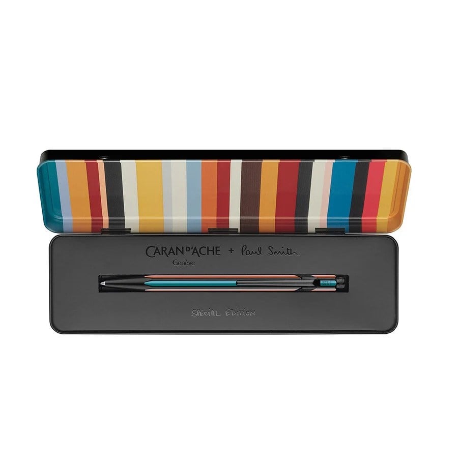 Caran d'Ache + Paul Smith 5th Edition 849 Tükenmez Kalem Black 849.344