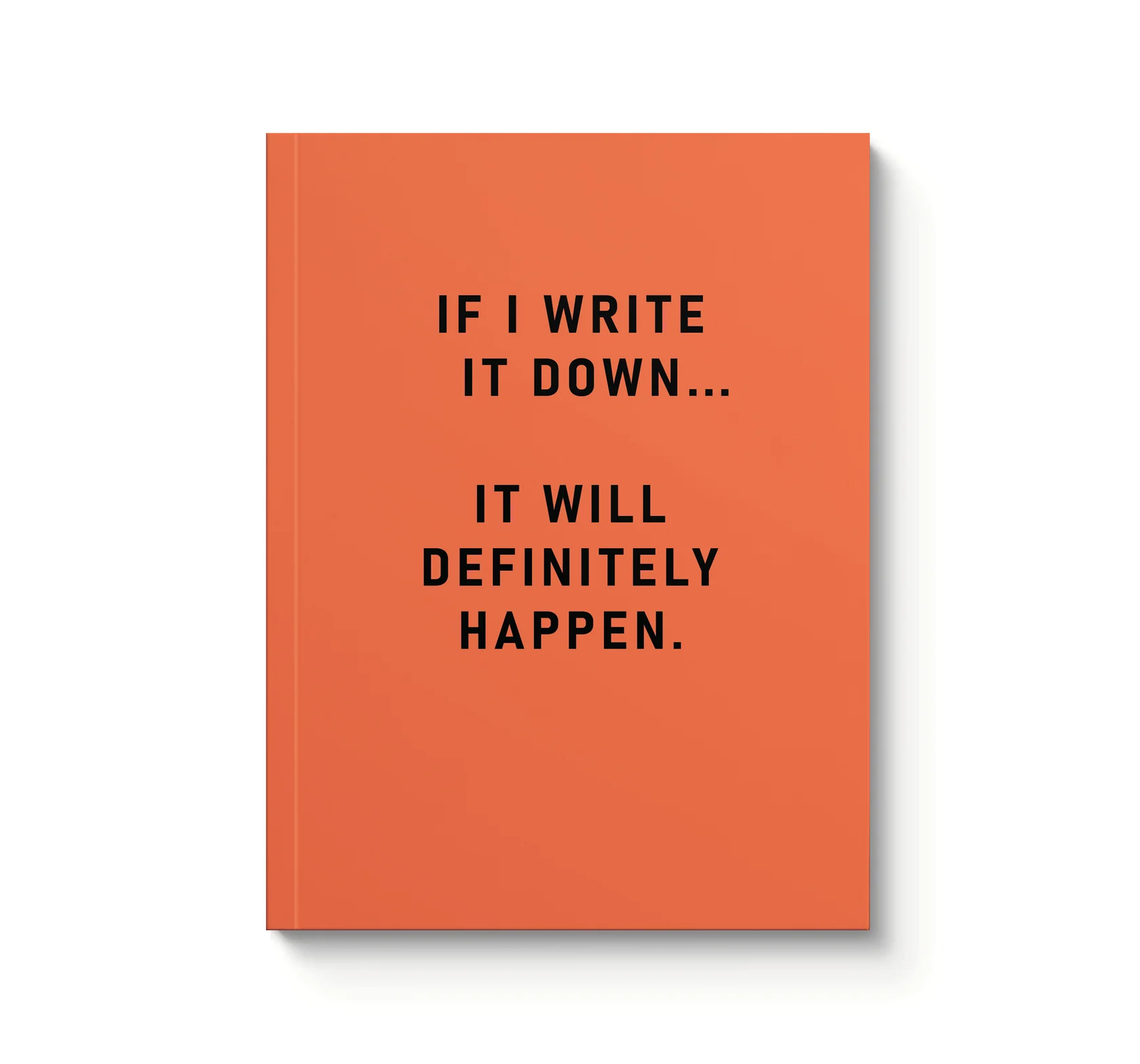 Ohh Deer Tasarımı A5 128 Sayfa Yumuşak Kapak Çizgili Defter Definitely Happen 10419
