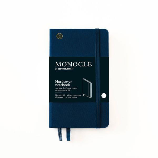 Leuchtturm1917 x Monocle Limited Edition Defter A6,  Sert Kapak, 192 Noktalı Sayfa Navy 363364